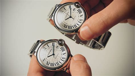 cartier fake vs real watch|cartier authenticity check.